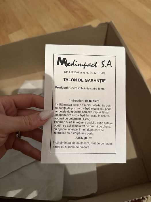Ghete cadre femei