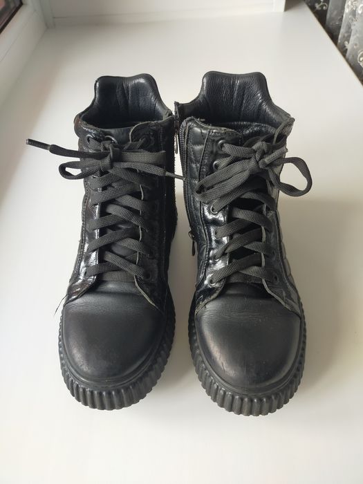 Кожаная обувь на девочку