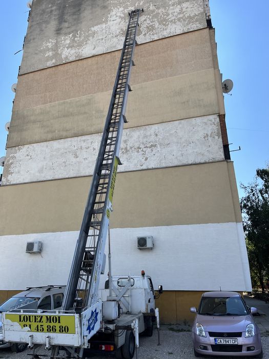 Автовишка Мебелен асаньор Хаспел Стълба