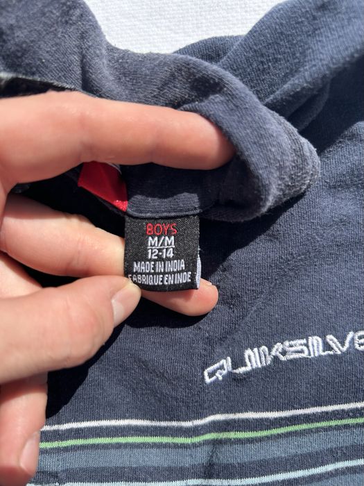 Tricou polo barbati / copii Quiksilver vintage marimea XS / 12-14