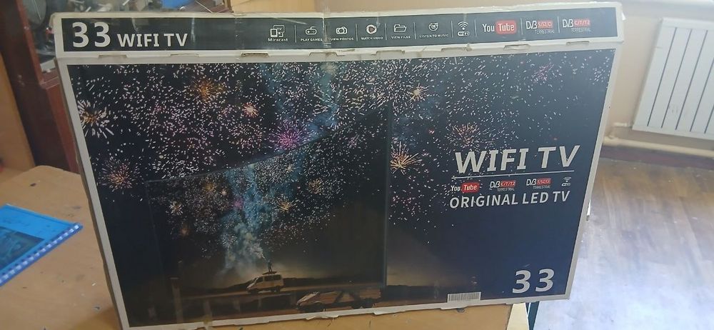Smart TV 32tali hli yangi pashti ishlatilmagan kelishamiz