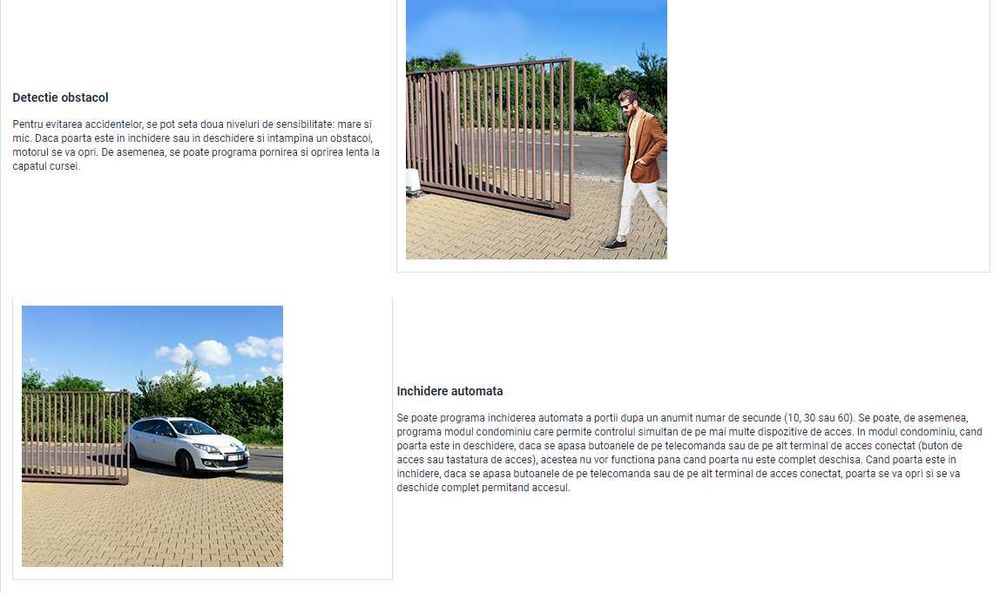 Kit automatizare complet porti autoportante PNI AP800C,