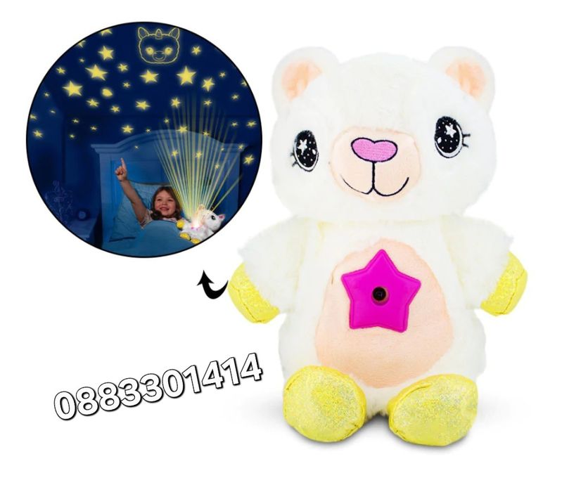 Прожектор Еднорог с мелодии Бял шум Звездно небе Проектор