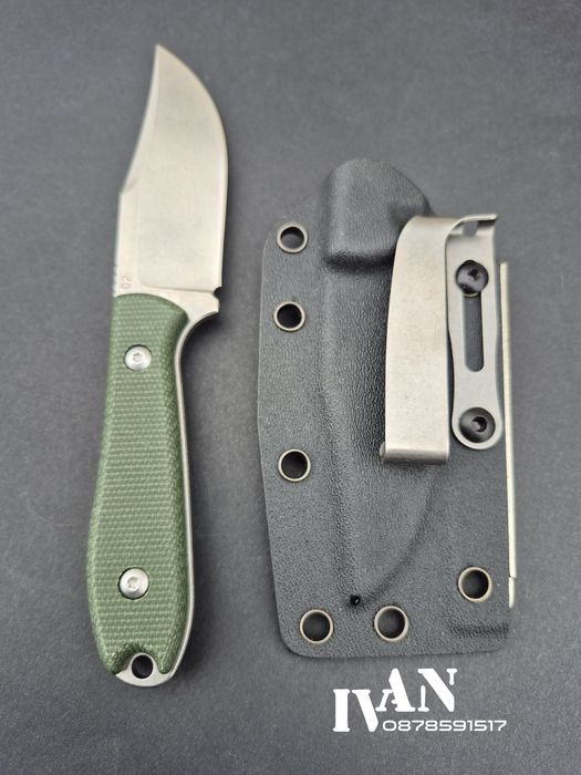 Тактически нож стомана D2 дръжка G10 кания KYDEX