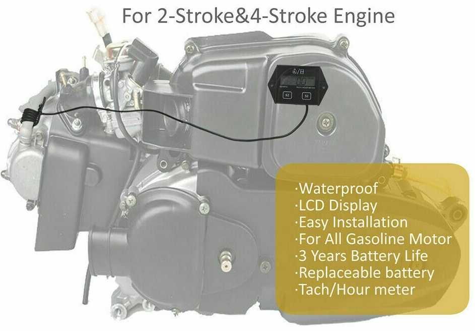 Turometru+ ore funtionare motor barca, ATV, ski-jet, salupa. Nou!