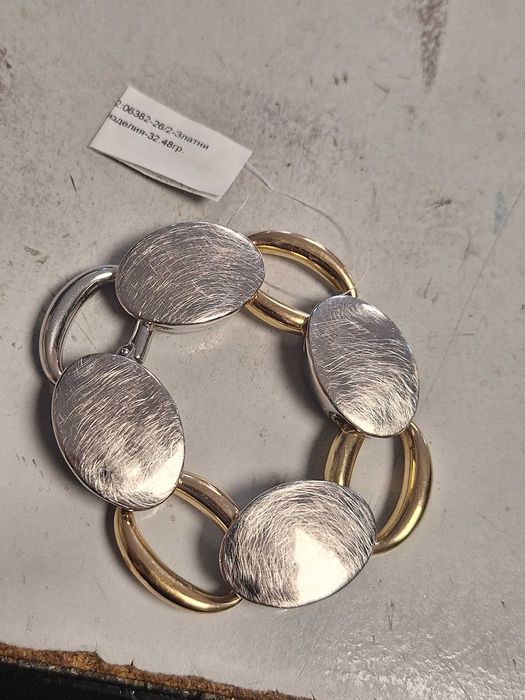 Дамска златна гривна 32,48гр. 75€ на грам.