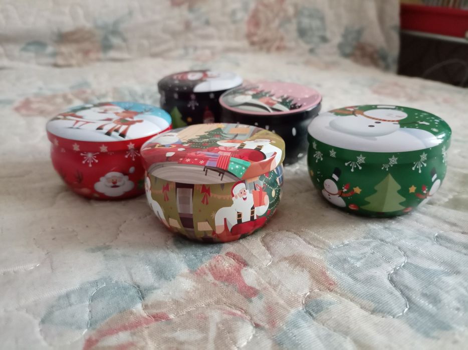 Аромо свечи новогодние