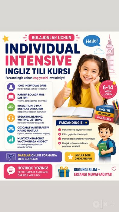 Individual İngiliz tili kurslari
