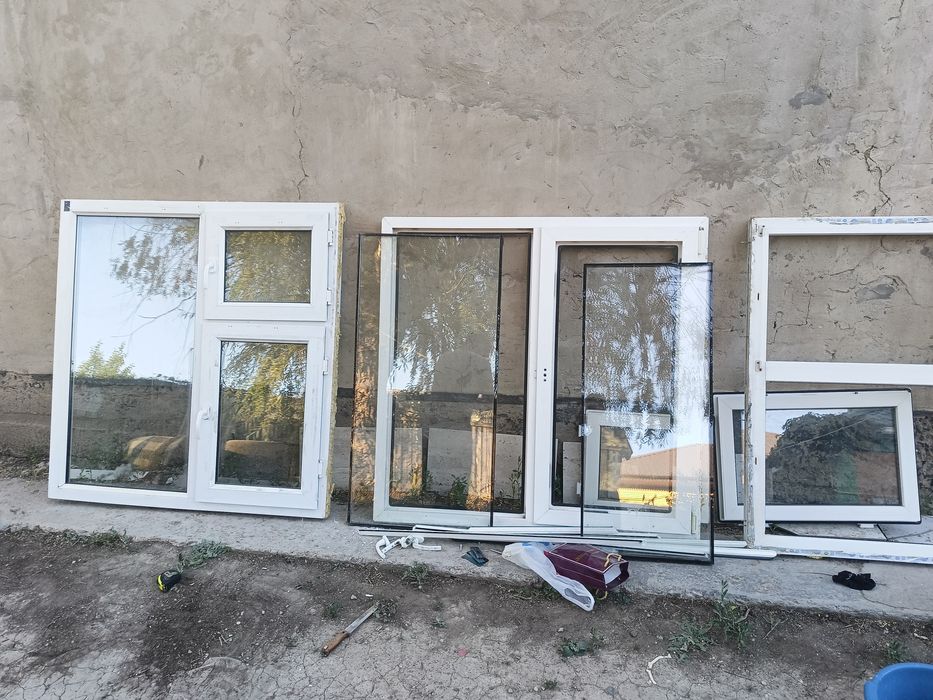 Продажа окна и двери, если надо поможем в установка
