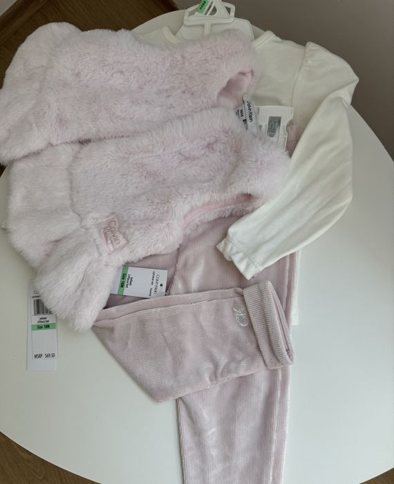 Calvin klein комплект - блуза, панталон и елек