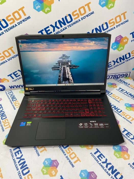 Acer Nitro 5 17" 144- мощный игровой