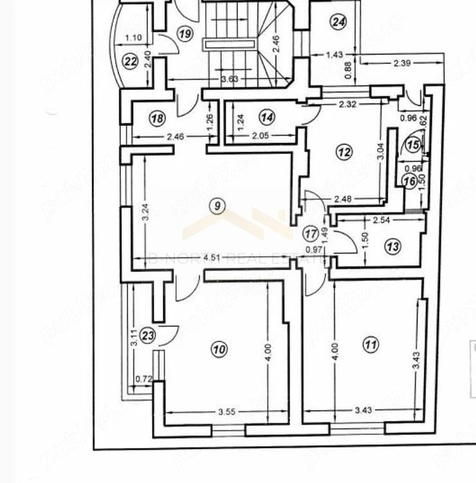 Apartament 3 camere de închiriat | Vilă interbelică | Metrou Eroii Rev