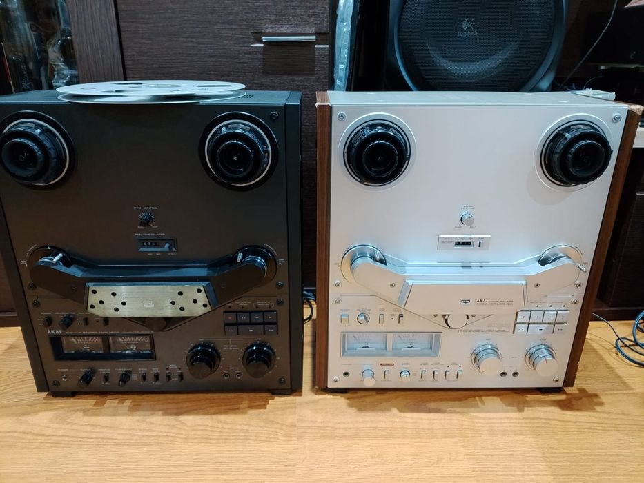 Magnetofon Akai gx 635 negru și 636