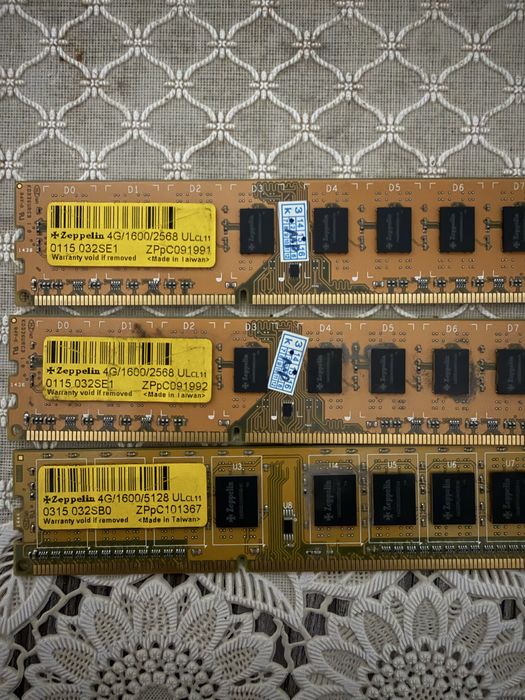 4GB DDR3 1600MHz RAM sotiladi