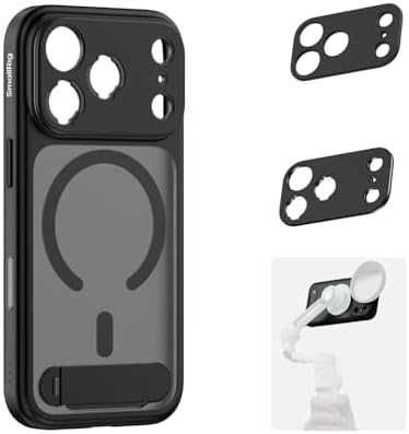Магнитен калъф SMALLRIG FilMov iPhone 17 Pro за гимбъл DJI Айфон кейс