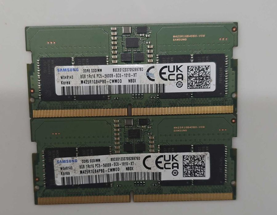 RAM памети за лаптоп DDR4 DDR5