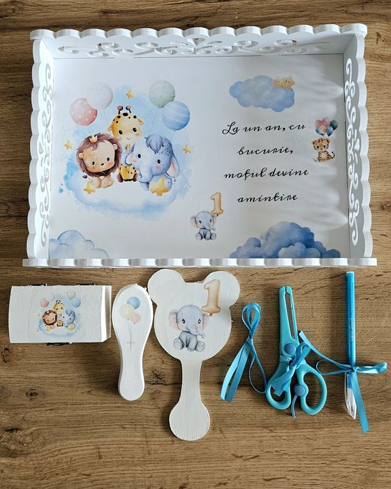 Tavițe moț personalizate Set 7 pentru bebelusi copii