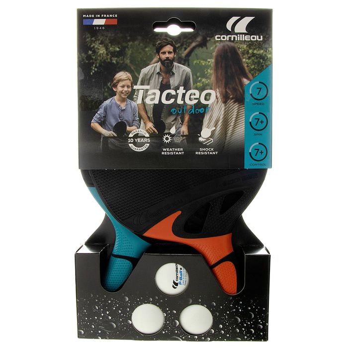 Set 2 Palete și 3 Mingi Tenis de masă - produs resigilat Decathlon