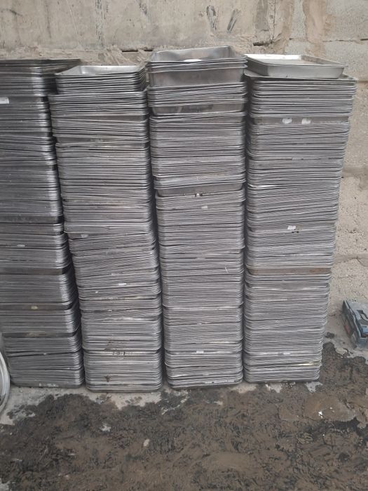 Подносы нержавеющей