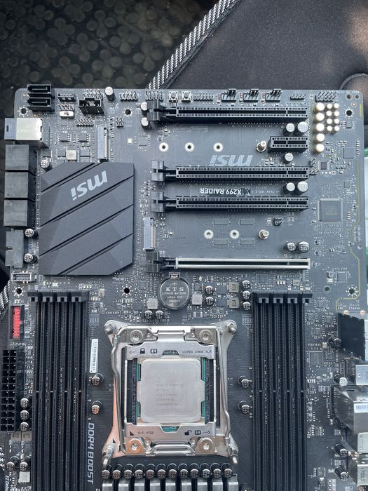 Kit I9 7900X, merg memorii ddr4