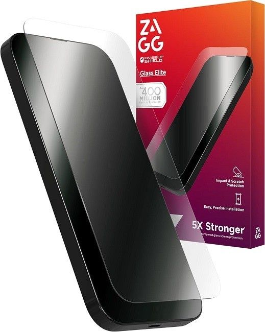 Стъклен протектор ZAGG - Elite, iPhone 16, прозрачен