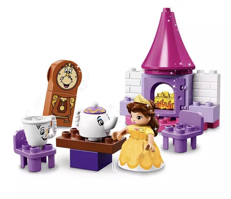 Lego duplo tren/fluture/ferma/belle/animale