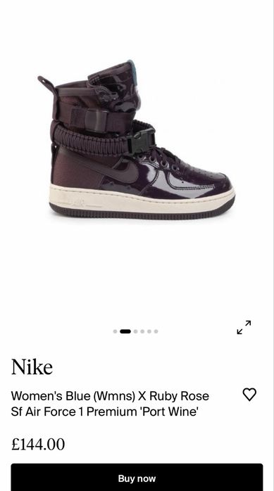 Дамски кецове Nike бургунди