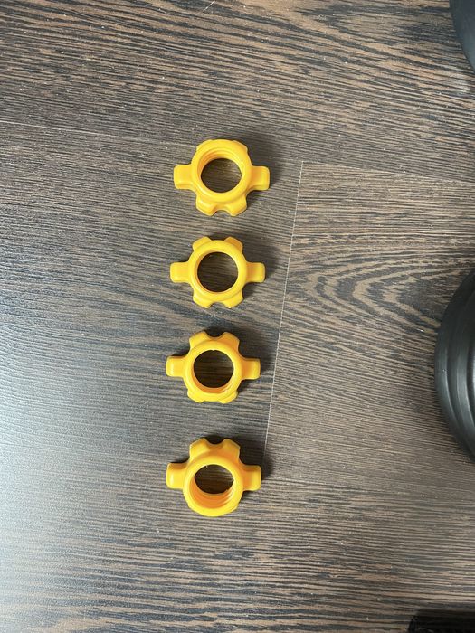 Gantere de sport (galben)