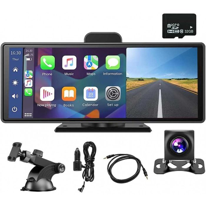 Универсална автомобилна навигация CJ-PTC212 10.26 inch с регистратор