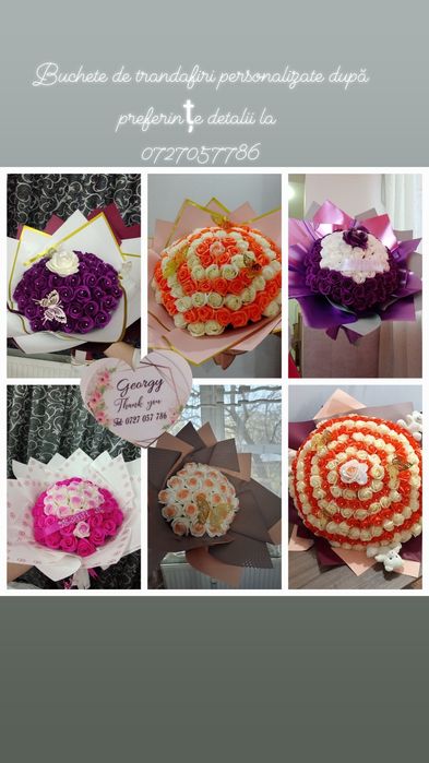 Buchete cu trandafiri