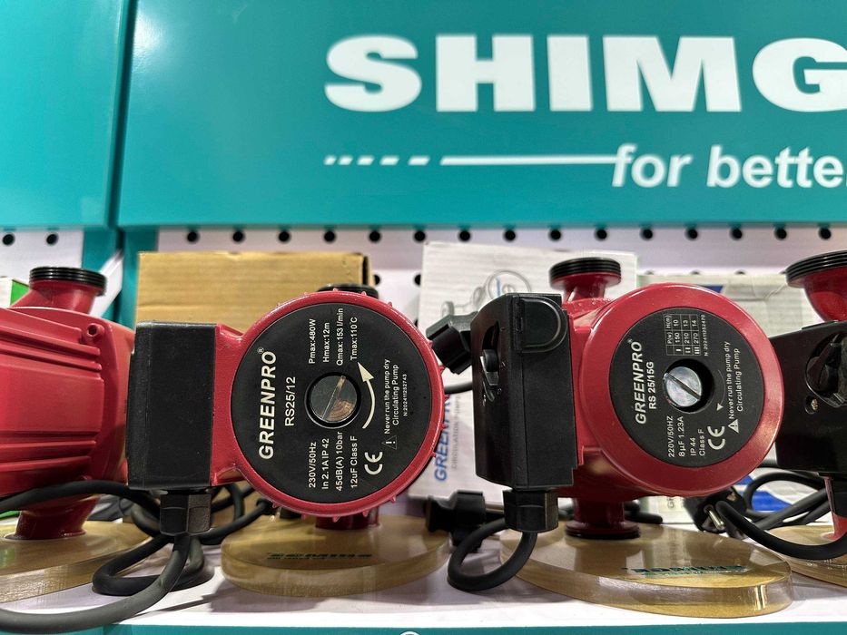 Циркуляционный насос для  отопления Greenpro RS15/4-130