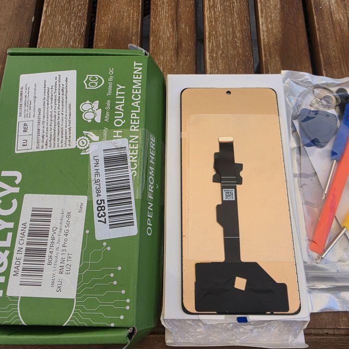 Нов LCD Дисплей + Тъч Скрийн за Xiaomi Redmi Note 13 Pro 4G (с инструменти)