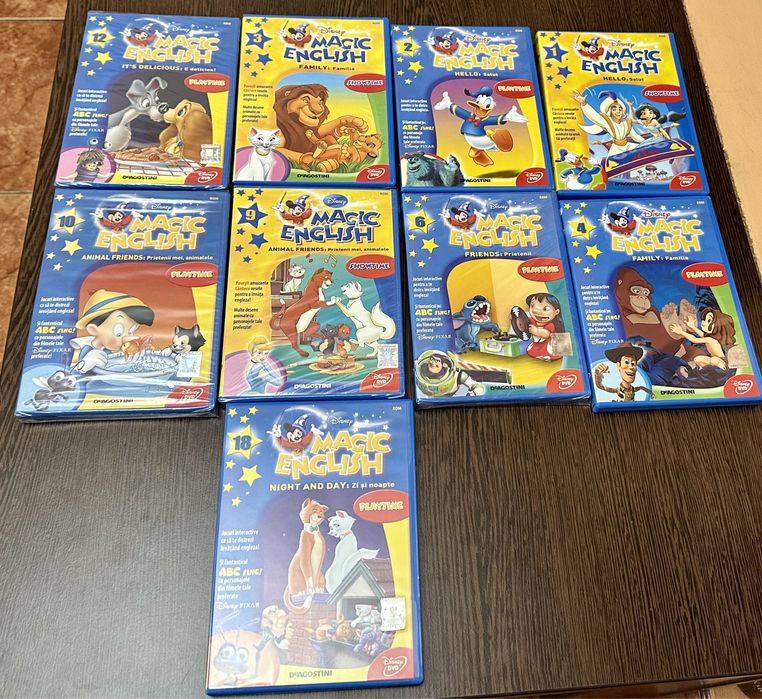 Vând DVD copii Disney Magic English Bucuresti Sectorul 2 • OLX.ro