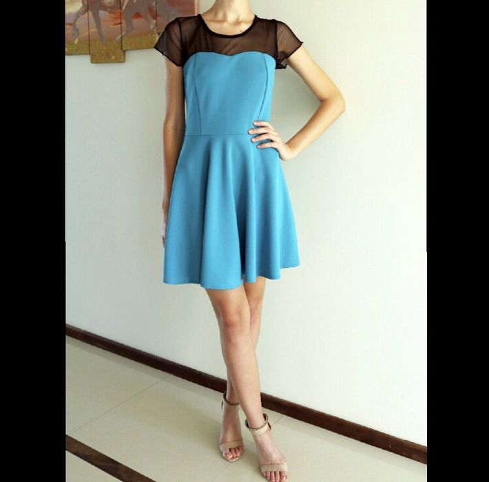 Rochie marimea S turcoaz