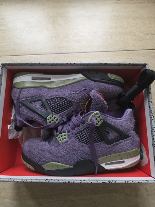 Air Jordan 4 Retro Canyon Purple