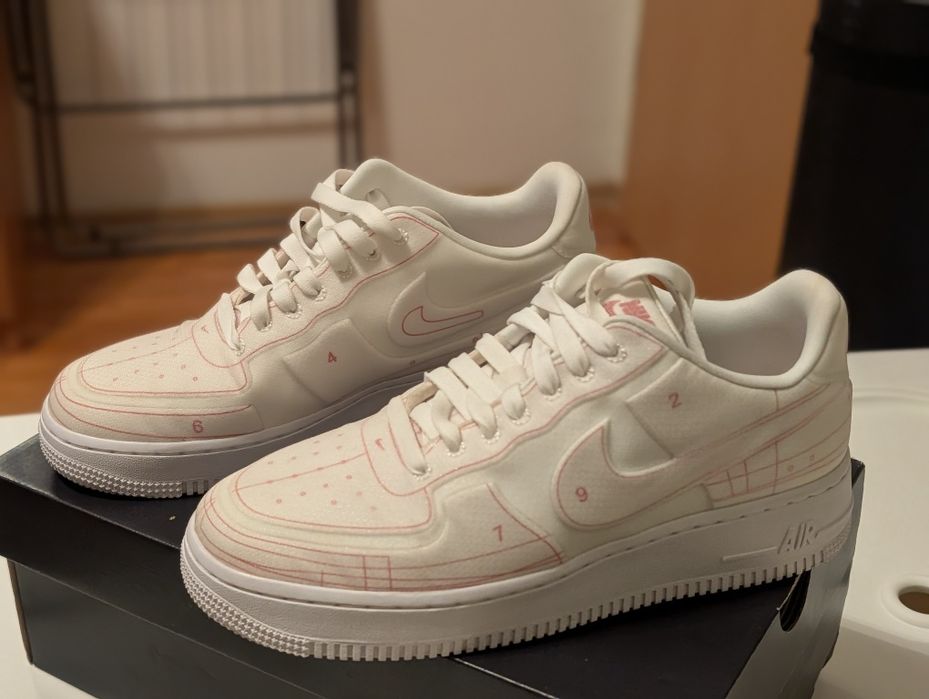 Лимитирани маратонки Nike Air Force 1 07 LX Blueprint