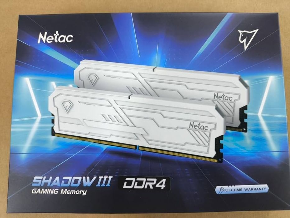 Kit Netac DDR4 DRAM 32GB (2x16GB) 3200MHz XMP 2.0 Dual Channel