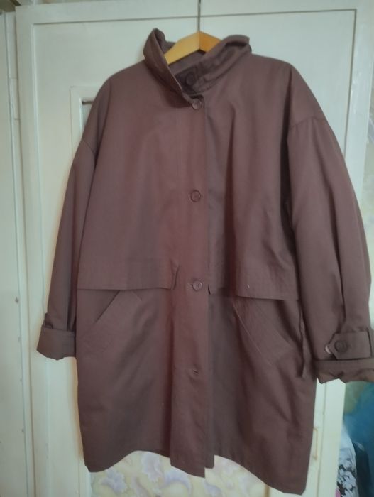 Полупальто женское, теплое  большого размера , размер 60 - 62