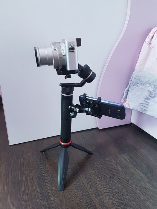 Гимбъл Feiyu Tech G6 plus + стойка за телефон + трипод