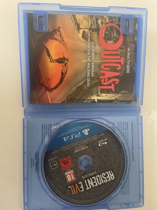 Диск на пс 4 resedent evill 7 biohazard