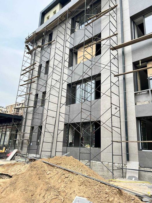 Сайдинг фасад, вентилируемый фасад, сухой мокрый монтаж фасада гранит