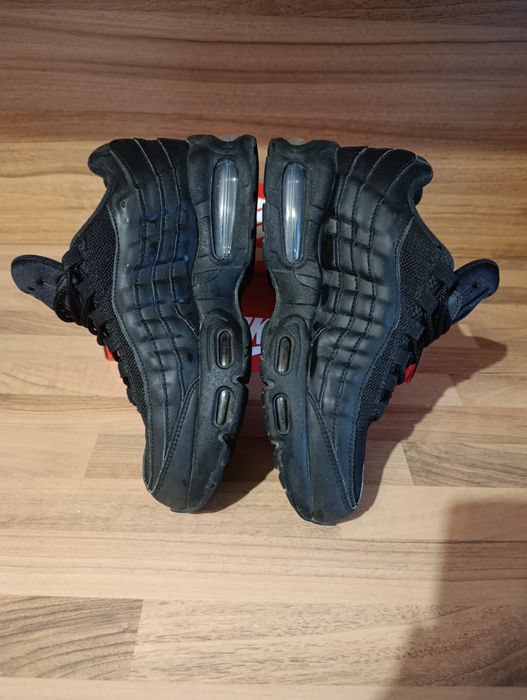 Nike Air Max 95 Triple Black + cutie originala