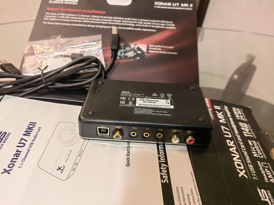 Звукова карта Asus Xonar U7 MKII