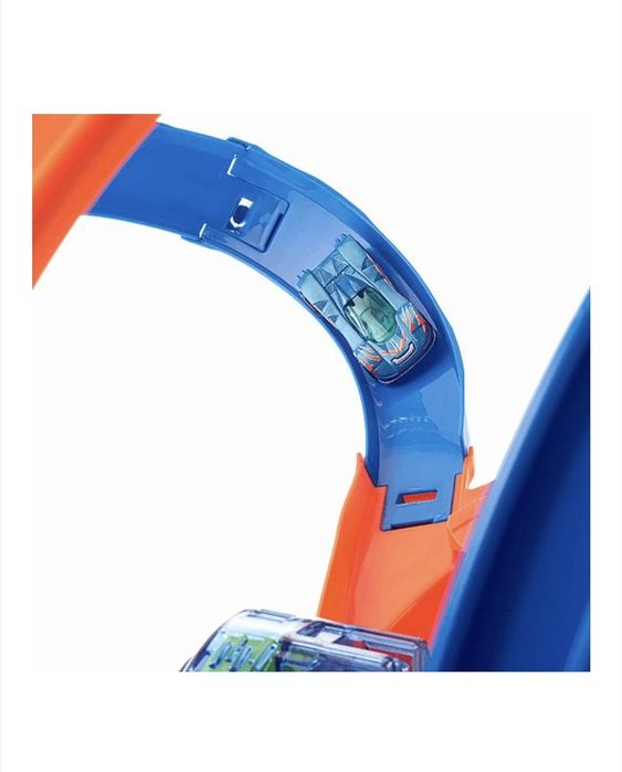 Hot Wheels писта FTB65 Corkscrew Crash Connectable Track Set