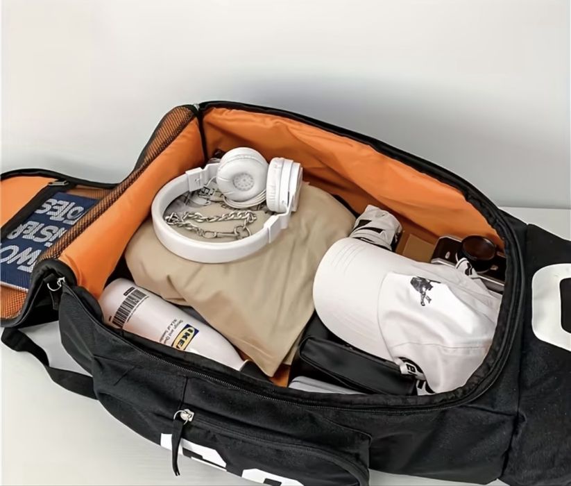 Голяма спортно-пътна раница 36 литра – бяла, за пътуване