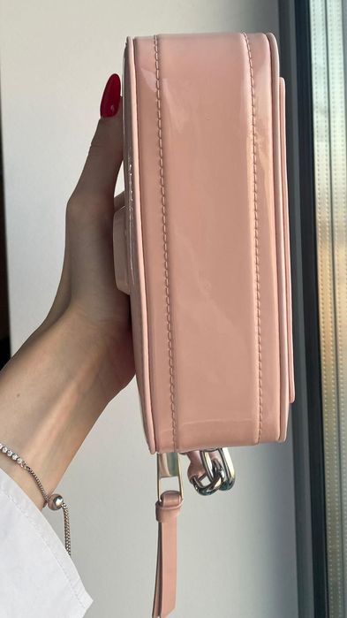 Geanta Marc Jacobs The Snapshot Leather Crossbody Bag Originala