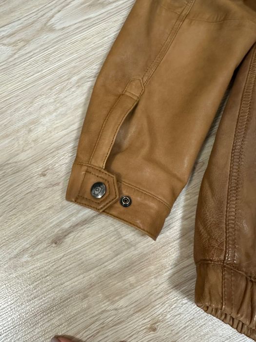 Мъжко кожено яке Massimo Dutti, Размер S