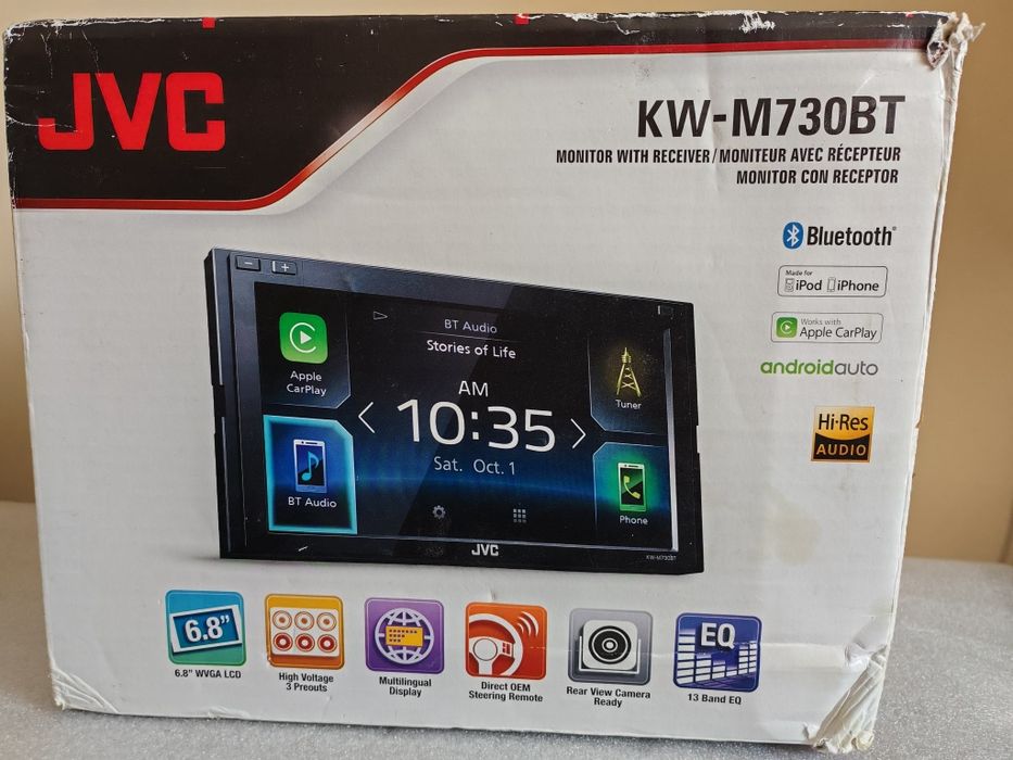 Мултимедия JVC KW-M730BT
