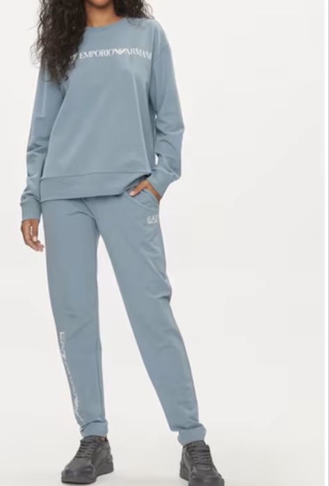 НОВ Оригинален спортен комплект EA7 Emporio Armani - XXS | Light Blue