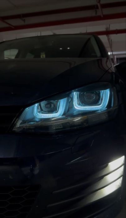 Faruri LED Golf 7 R Originale, RGB, Semnalizare dinamica